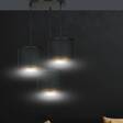 Wisząca lampa HILDE 3 BL PREMIUM BLACK czarny (1054/3PREM) - Emibig