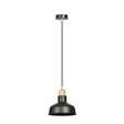 Wisząca lampa IBOR 1 BLACK czarny (1042/1) - Emibig