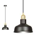 Wisząca lampa IBOR 1 BLACK czarny (1042/1) - Emibig