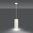 Wisząca lampa KARLI 1 WH MARBEL WHITE biały (1057/1) - Emibig