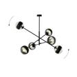 Wisząca lampa LINEAR 6 BLACK/STRIPE czarny (1168/6) - Emibig