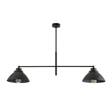 Wisząca lampa MAVERICK 2 BLACK  czarny (1211/2) - Emibig