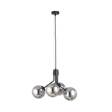 Wisząca lampa NOVA 4  BLACK/GRAFIT  czarny (1140/4) - Emibig