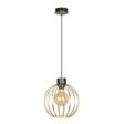 Wisząca lampa PINETA 1B BLACK/GOLD (559/1B) - Emibig