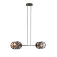 Wisząca lampa PLAYA 2 BLACK czarny (1146/2) - Emibig