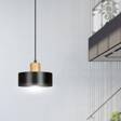 Wisząca lampa TORIN 1 BLACK czarny (1046/1) - Emibig