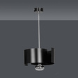 Wisząca lampa VIXON 1 BLACK czarny (284/1) - Emibig